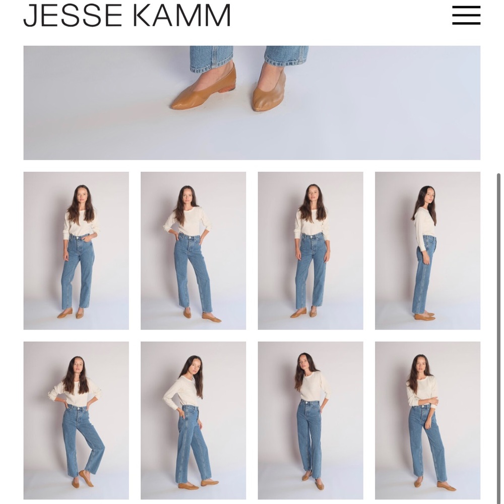 Jesse Kamm 225 Cowboy Boue Denim Jeans : 14 (marked 16)
